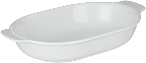 ARCTIC 1-Teilig Aus Porzellan Lasagneform Mittel, Weiß von ARCTIC
