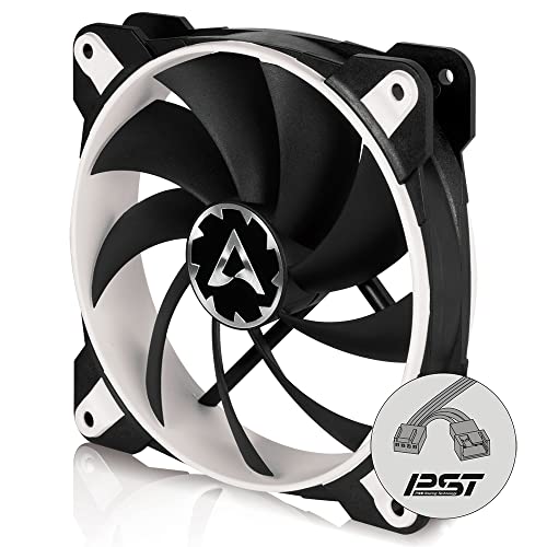 ARCTIC BioniX F120 - PC Lüfter, 120 mm Gaming Gehäuselüfter mit PWM PST, Case Fan, Reguliert RPM synchron, 200-1800 rpm - Weiß von ARCTIC