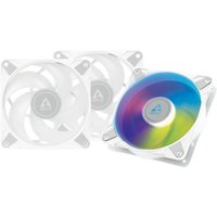 Arctic P12 PWM PST ARGB 0dB Weiß (3er-Pack) - 120 mm von Arctic