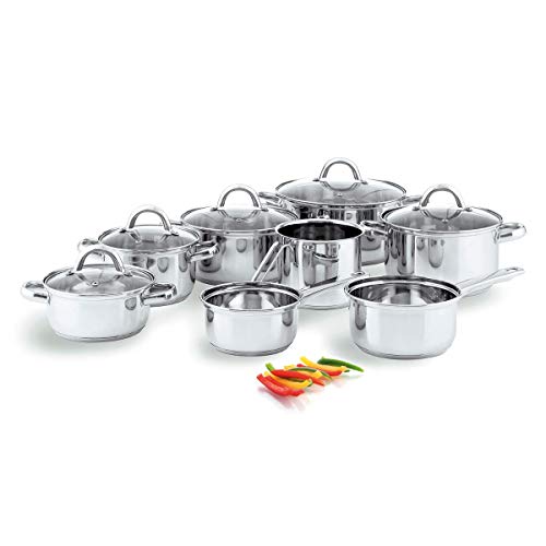 ARCUISINE Arcusine Kochtopf-Set, 8-teilig Modell Ottawa von Quid