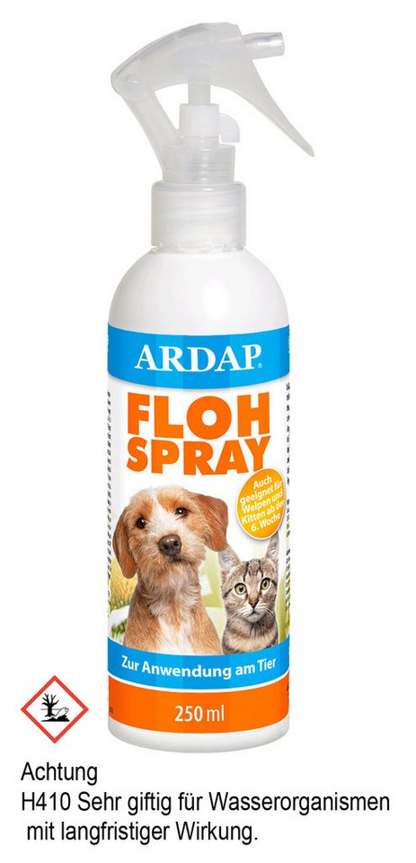 Ardap Insektenspray ARDAP® Flohspray zur Anwendung am Tier 250ml von Ardap