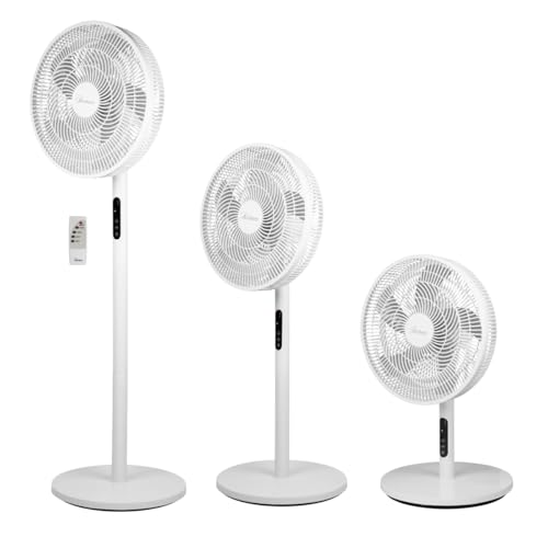 Ardes - AR5PR4005 Multifunktionsventilator AIRE D 3 in 1 - Ventilator für Sofa und Tisch mit 5 Flügeln - Höhenverstellbar Durchmesser 40 cm Oszillierend, vertikale Neigung Gitter Ardes - AR5PR4005 Multifunktionsventilator AIRE D 3 in 1 - Ventilator für Sofa und Tisch mit 5 Flügeln - Höhenverstellbar Durchmesser 40 cm Oszillierend, vertikale Neigung Gitter von Ardes