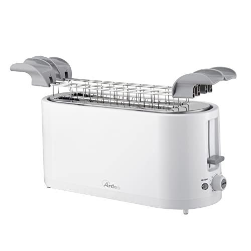 Ardes ARTOAST02 Tostapane Tostapane 2 Fette Sleek Plus 4 Fette Extra 3 Funzioni Cottura und Timer 7 Tostature mit Pinze in Acciaio Edelstahl Extra Lughe Raccoglibriciole Removibile e Avvolgicavo Ardes ARTOAST02 Tostapane Tostapane 2 Fette Sleek Plus 4 Fette Extra 3 Funzioni Cottura und Timer 7 Tostature mit Pinze in Acciaio Edelstahl Extra Lughe Raccoglibriciole Removibile e Avvolgicavo von Ardes