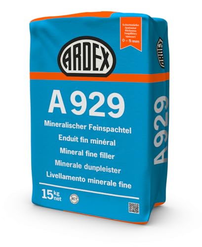 ARDEX A 929 Mineralischer Feinspachtel, 15 kg diffusionsoffen und beugt Schimmelbildung vor ARDEX A 929 Mineralischer Feinspachtel, 15 kg diffusionsoffen und beugt Schimmelbildung vor von Ardex