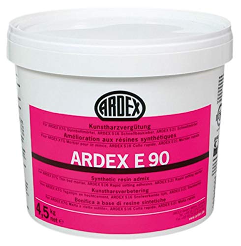 ARDEX E90 Kunstharzvergütung 4,5 kg - Zur Herstellung eines hochverformbaren, wasserabweisenden Kleberbettes (S2-Kleber). von Ardex