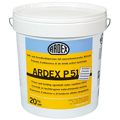 ARDEX P 51 Haft- und Grundierdispersion 20 kg Grundierung, Voranstrich, Haftbrücke und Porenverschluss von ARDEX GmbH
