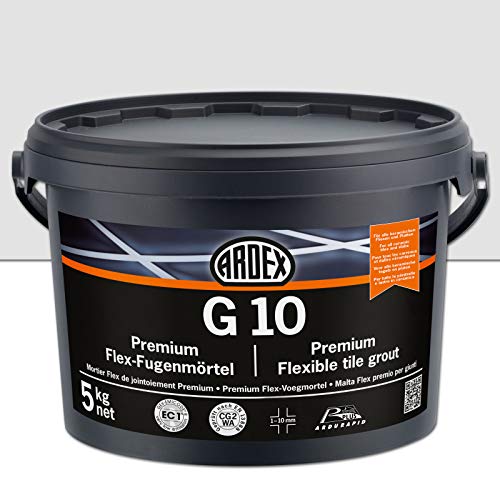 Ardex G10 Premium Flex-Fugenmörtel 5kg (silbergrau) von Ardex