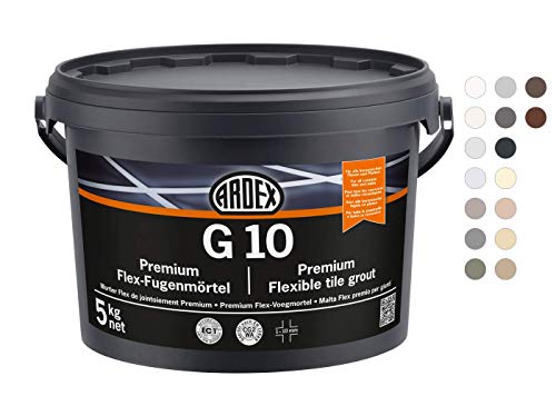 ARDEX G10 Flex-Fugenmörtel 5kg Farbe GRAUBRAUN von Ardex