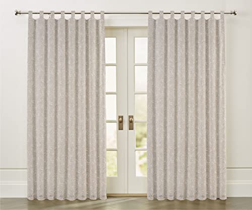 Ardison Vorhänge, Polyester, Taupe, 255x140 von Ardison