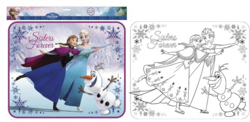 Sonnenschutz-Fensterfolie Disney Frozen Eiskönigin Auto Sonnenschutz Sonnenprotektor (2 Stück), Arditex von Arditex