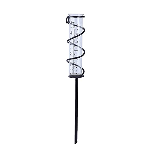 Ardorman Glasspirale Regenmesser Outdoor, Professioneller Ersatz Regenmesser Für Garten Frostsicher Glas Wassermesser Ornamente von Ardorman