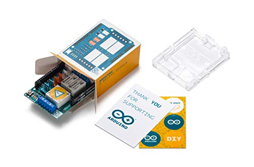 Arduino 4 Relays Shield [A000110] – Erweiterungsplatine 4 Relais, ideal für die Steuerung elektrischer Geräte, SPS und Automatisierungsprojekte IDE. von Arduino