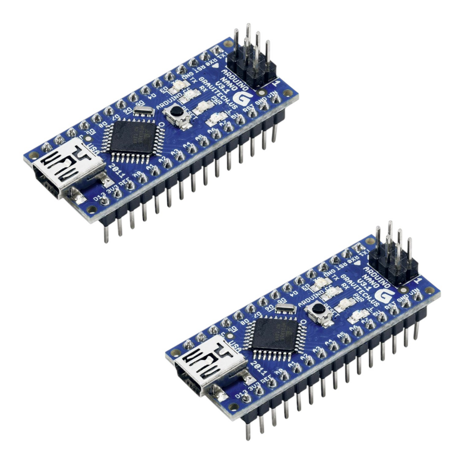 Arduino Board Nano Mikrocontroller Entwicklung At Mega328 Mini Usb 8bit 2 Stück B-Ware Arduino Board Nano Mikrocontroller Entwicklung At Mega328 Mini Usb 8bit 2 Stück B-Ware von Arduino