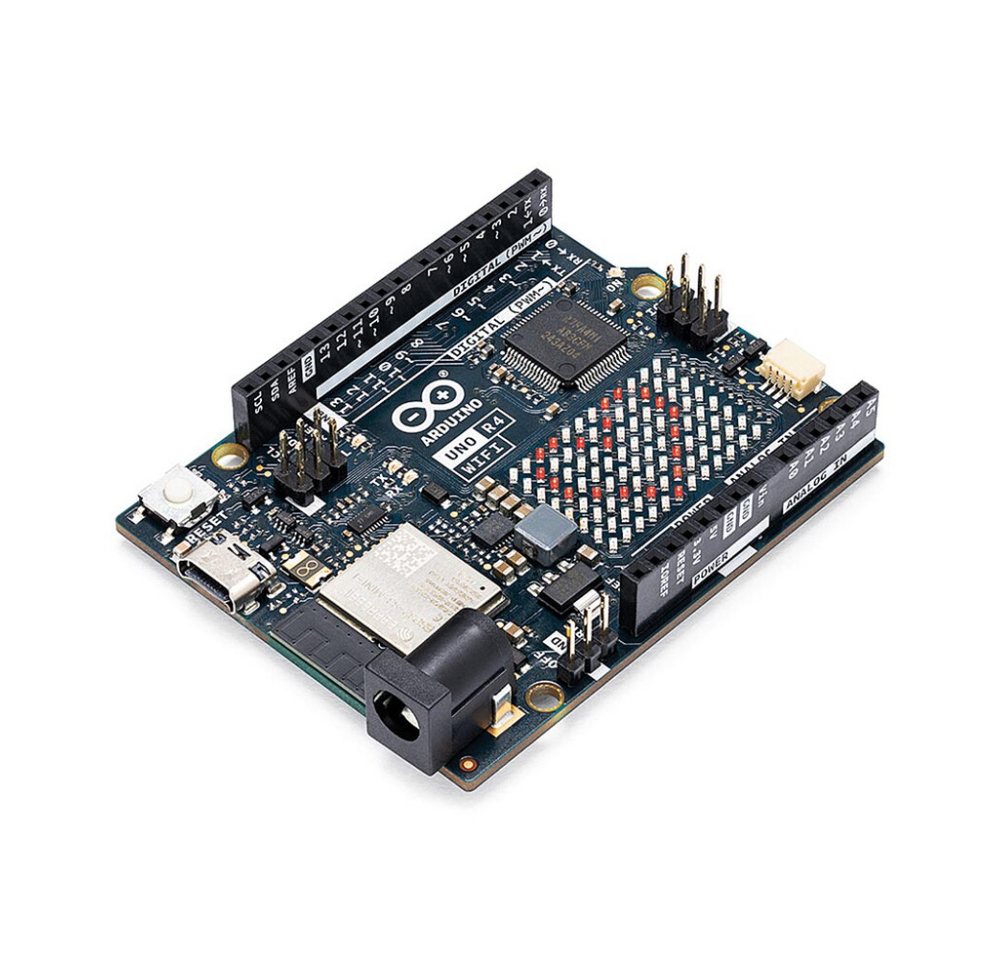 Arduino Lötkolben Der Arduino UNO R4 WiFi vereint den RA4M1-Mikroprozessor von Renesas m, 1-tlg. Arduino Lötkolben Der Arduino UNO R4 WiFi vereint den RA4M1-Mikroprozessor von Renesas m, 1-tlg. von Arduino