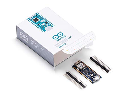 Arduino Nano 33 IoT [ABX00027] – Kompaktes Board mit WLAN und Bluetooth, ideal für IoT-Projekte, Automatisierung und vernetzte Anwendungen mit ARM Cortex-M0+ und Arduino IDE. von Arduino