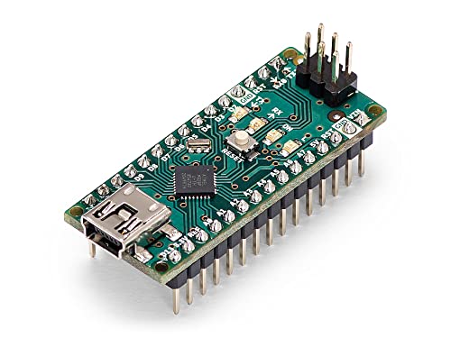Arduino Nano [A000005] – Kompaktes und leistungsstarkes Entwicklungsboard, kompatibel mit Arduino IDE, ideal für elektronische Projekte, Roboter, SPS und DIY-Anwendungen. von Arduino