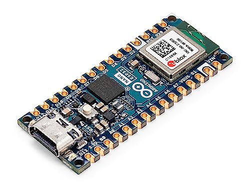 Arduino Nano ESP32 Without Headers [ABX00092] – Kompaktes Board mit integriertem ESP32, WLAN und Bluetooth, ideal für IoT-Projekte und verbundene Anwendungen mit Arduino IDE. von Arduino