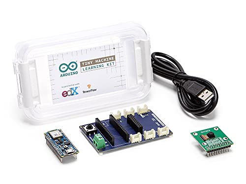 Tiny Machine Learning Kit [AKX00028] – Lernkit zum Entdecken des maschinellen Lernens mit praktischen Projekten, ideal für Anfänger und Technikbegeisterte von Arduino