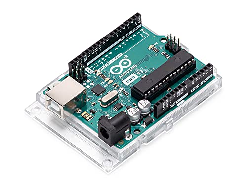 Arduino UNO Rev3 [A000066] – Vielseitiges Entwicklungsboard mit ATmega328P-Mikrocontroller, kompatibel mit Arduino IDE, ideal für Einsteiger und Elektronik-, Robotik- und DIY-Projekte. von Arduino