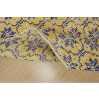 150x250 Gelb Blauer Esszimmerteppich, Abstrakter Teppich 130x220cm, Vintage Schlafzimmerteppich 2111283349 150x250 Gelb Blauer Esszimmerteppich, Abstrakter Teppich 130x220cm, Vintage Schlafzimmerteppich 2111283349 von AreaRugStore