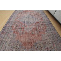 200x2300 Roter Teppich, Esszimmerteppich, 160x230Er Vintage Teppich 2112013412 von AreaRugStore