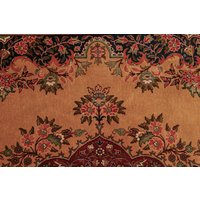 200x300 Floraler Handgeknüpfter Teppich, Hochwertiger Handgefertigter Wohnzimmerteppich, 7'10 "x 10'11" Vintage 2504219254 von AreaRugStore
