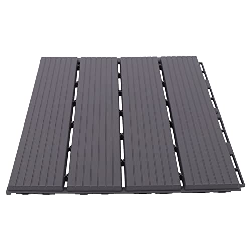 22 Stück Terrassenfliesen, 30 x 30 cm Terrassenfliesen Bodenbelag Klickfliesen Fliese, Balkon Bodenfliese, Terrassendielen Balkonfliesen Klickfliesen 22 Stück Terrassenfliesen, 30 x 30 cm Terrassenfliesen Bodenbelag Klickfliesen Fliese, Balkon Bodenfliese, Terrassendielen Balkonfliesen Klickfliesen von Areao