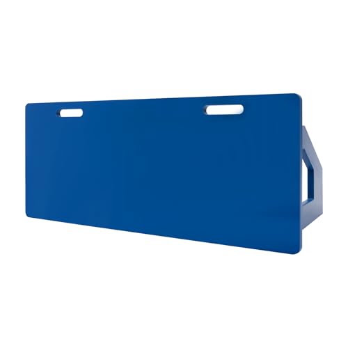 Fußball Rebound Board, Fußball-Trainingsgerät, Einstellbarer Winkel, Tragbare Fußball-Rebound-Wand für Kontrolliertes Pass- und Schusstraining, Training 100 x 40 x 40cm (Blau) von Areao