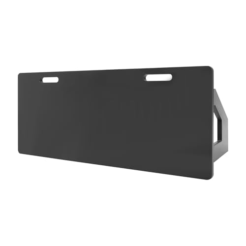 Fußball Rebound Board, Fußball-Trainingsgerät, Einstellbarer Winkel, Tragbare Fußball-Rebound-Wand für Kontrolliertes Pass- und Schusstraining, Training 100 x 40 x 40cm (Schwarz) von Areao