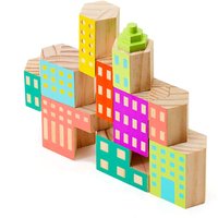 Areaware - Blockitecture, Spielzeug Holz-Architektur, Deco von Areaware