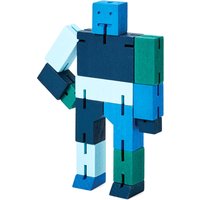 Areaware - Cubebot, klein, blau multi von Areaware