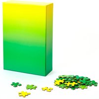 Areaware - Farbverlauf Puzzle, grün / gelb (500-tlg.) von Areaware