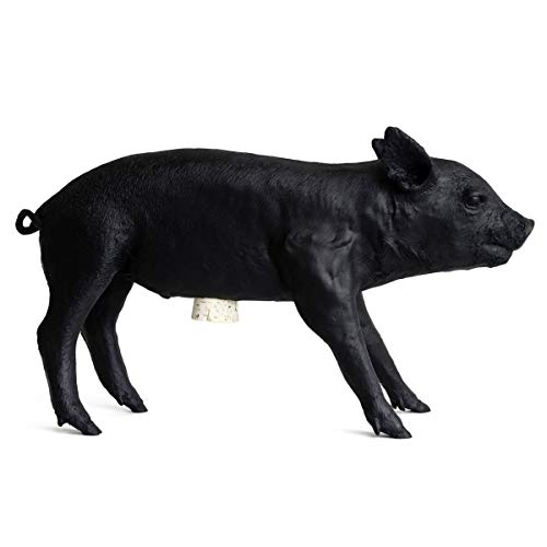 Areaware - Pig Bank Sparschwein, schwarz matt von Areaware