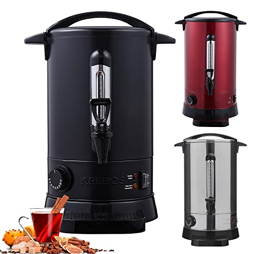 Arebos Glühweinkocher 1650W |Heißgetränkespender| 20L| Auffangschale,Auslasshahn,Thermostat,Überhitzungsschutz| Schwarz Arebos Glühweinkocher 1650W |Heißgetränkespender| 20L| Auffangschale,Auslasshahn,Thermostat,Überhitzungsschutz| Schwarz von Arebos