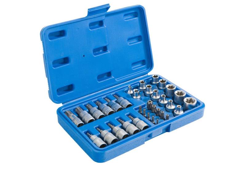 Arebos Torx-Bit Stern, Steckschlüssel Satz, 34 teilig, Komplett-Set von Arebos