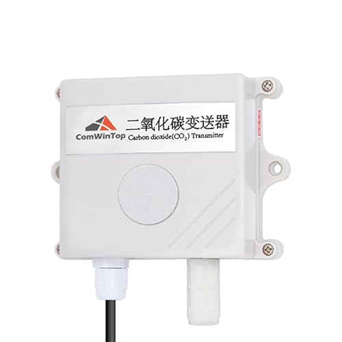 Kohlendioxidsensor Landwirtschaftliches Gewächshaus Hochpräziser industrieller 0-5000 ppm RS485 CO2-Sender mit Display von ArecaIoT