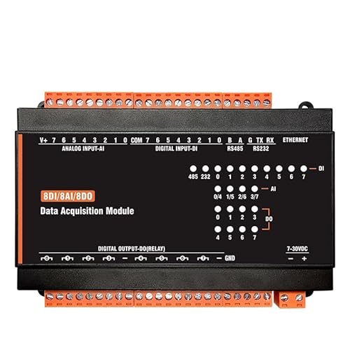 MB307D(II)-SE 8DI + 8AI + 8DO RS485 RS232 Modbus Rtu-Controller von ArecaIoT