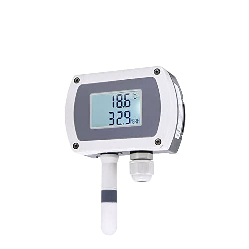 RS485-Modbus-Wandmontage-Temperatur- und Feuchtigkeitssensor mit Display-Schieneninstallation von ArecaIoT