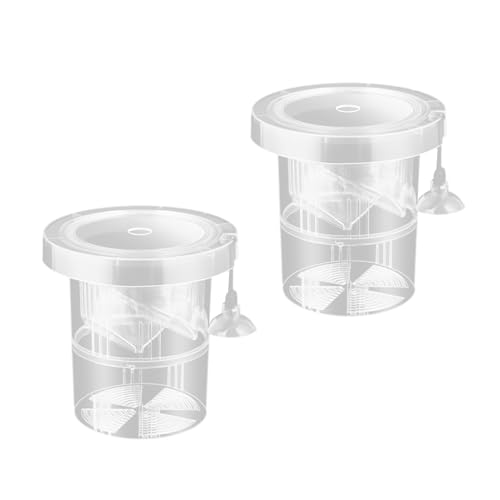 Aquarien Schwimmende Kinderzimmerbox mit atmungsaktivem Paneel, Trennwand für sicheres Laichen, Schlüpfen, 2 Stück Frittierschutz, Zuchtbox Aquarien Schwimmende Kinderzimmerbox mit atmungsaktivem Paneel, Trennwand für sicheres Laichen, Schlüpfen, 2 Stück Frittierschutz, Zuchtbox von Arecobticy