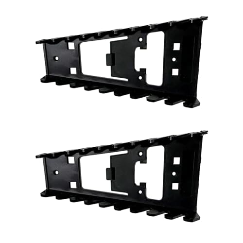 Arecobticy Hochfeste Werkzeug-Hakenleiste mit Multi-Rillen-Design für effiziente Werkstatt-Organisation, ABS-Organizer mit Wandhalterung Arecobticy Hochfeste Werkzeug-Hakenleiste mit Multi-Rillen-Design für effiziente Werkstatt-Organisation, ABS-Organizer mit Wandhalterung von Arecobticy