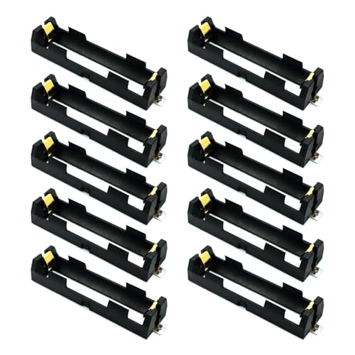 Batteriebox mit mehreren Spannungen, für Tastaturen, Stromversorgungssysteme mit 18650-Zellen und Kupferklemmen, vorinstallierte Drahtbatteriebox, 10 Stück Batteriebox mit mehreren Spannungen, für Tastaturen, Stromversorgungssysteme mit 18650-Zellen und Kupferklemmen, vorinstallierte Drahtbatteriebox, 10 Stück von Arecobticy