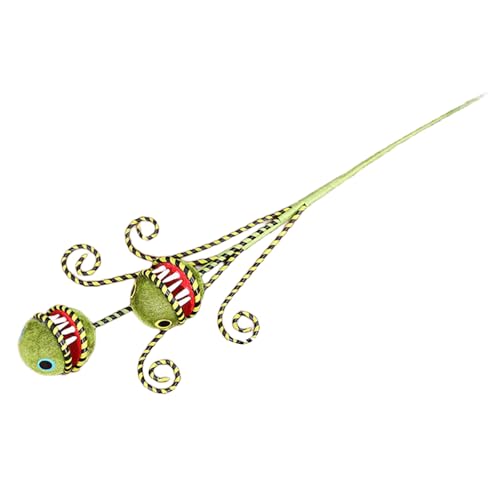 Künstliche fleischfressende Pflanze, simulierender Blumenstiel für Zuhause, Party, Dekoration, Vase, Blumenarrangement, Kunstpflanze von Arecobticy