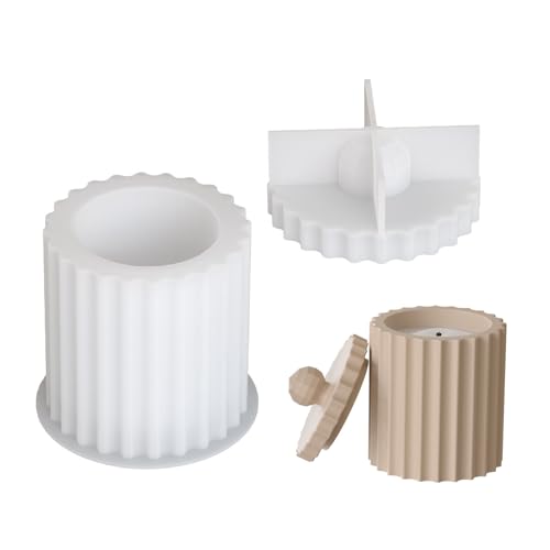 Multifunktionale Silikonform für Glasbehälter, Aufbewahrungsbox, Formen, Bastelwerkzeug, Formen für Heimdekorationsprojekte, leicht zu lösen Multifunktionale Silikonform für Glasbehälter, Aufbewahrungsbox, Formen, Bastelwerkzeug, Formen für Heimdekorationsprojekte, leicht zu lösen von Arecobticy