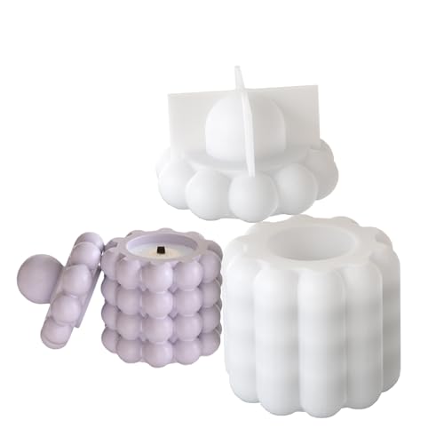 Multifunktionale Silikonform für Glasbehälter, Aufbewahrungsbox, Formen, Bastelwerkzeug, Formen für und Heimdekoration, Projekte, flexible Silikonform von Arecobticy