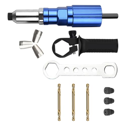 Professionelles elektrisches Nietmuttern-Setter-Umrüst-Set mit 30% schnellerem Betriebs-Werkzeug für Autoreparaturen, hochfester Adapter aus legiertem Stahl Professionelles elektrisches Nietmuttern-Setter-Umrüst-Set mit 30% schnellerem Betriebs-Werkzeug für Autoreparaturen, hochfester Adapter aus legiertem Stahl von Arecobticy