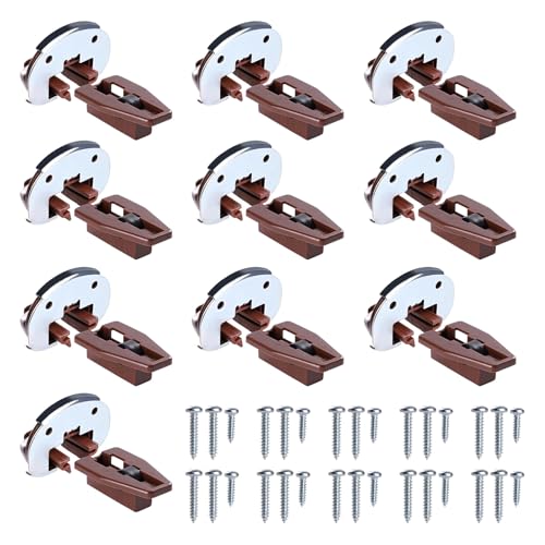 Schubladenschienen mit Metallrückseite und Schrauben, Schubladenschienen und Gleiter, Reparaturteile für Kommoden, langlebige Reparaturteile für Kommoden und Nachttischschubladen, 5 Stück Schubladenschienen mit Metallrückseite und Schrauben, Schubladenschienen und Gleiter, Reparaturteile für Kommoden, langlebige Reparaturteile für Kommoden und Nachttischschubladen, 5 Stück von Arecobticy