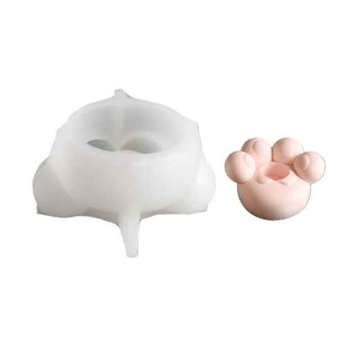 Silikonform zum Basteln, einfach zu lösen, Katzenkrallen/Blasen, Gips, Kerzenständer, Schmuckherstellung, Werkzeug, Heimtischdekoration Silikonform zum Basteln, einfach zu lösen, Katzenkrallen/Blasen, Gips, Kerzenständer, Schmuckherstellung, Werkzeug, Heimtischdekoration von Arecobticy