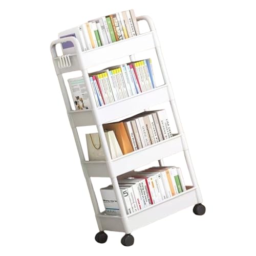 Snack- und Getränkeregal, einfach zu montieren, Rollwagen, 4 Ebenen, Aufbewahrungslösung für Picknicks, bewegliches Regal für Schlafzimmer-Organisation Snack- und Getränkeregal, einfach zu montieren, Rollwagen, 4 Ebenen, Aufbewahrungslösung für Picknicks, bewegliches Regal für Schlafzimmer-Organisation von Arecobticy