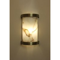 Niche Marmor Art Deco Wandleuchte - Leuchte, Design Beleuchtung, Wand Nachttischleuchte, Waschtisch Beleuchtung von ArelLighting