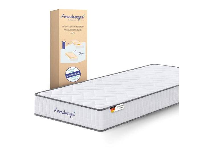 Arensberger TASCHENFEDERKERN, Weiß, 140x200 cm, Schlafzimmer, Matratzen Shop, Matratzen, Taschenfederkernmatratzen von Arensberger